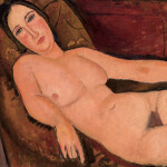 Nástěnný kalendář poznámkový 2027 Notique Amedeo Modigliani, 30 x 30 cm