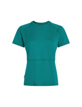 ICEBREAKER Wmns Mer 200 Waffle Elevation SS Tee, Tidal Teal (vzorek) velikost: S