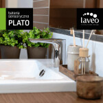 Laveo - Plato - bezdotykové s regulací teploty, chrom BLY_024R