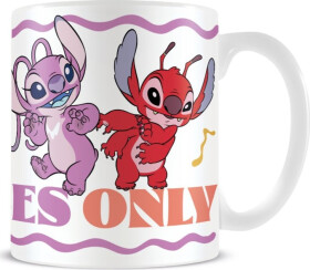 Lilo a Stitch hrnek keramický Good Vibes - EPEE