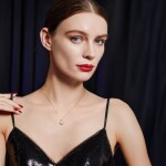 Náhrdelník s pravou perlou a zirkony Agathe - stříbro 925/1000, Stříbrná 39 cm + 5 cm (prodloužení) Bílá