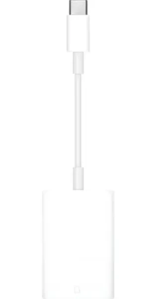 Apple USB-C to SD Card Reader bílá / Čtečka paměťových karet / SD / UHS-II (MW653ZM/A)