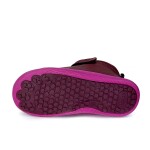 Dívčí celoroční barefoot boty Bugga KAMA Burgundy B00200-07 - 29