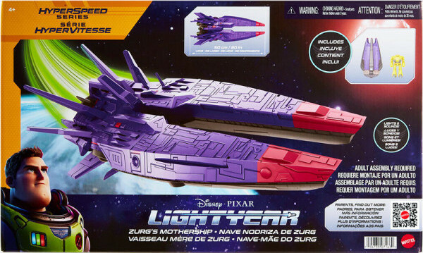 Rakeťák Zurgova mateřská vesmírná loď - Mattel Rakeťák