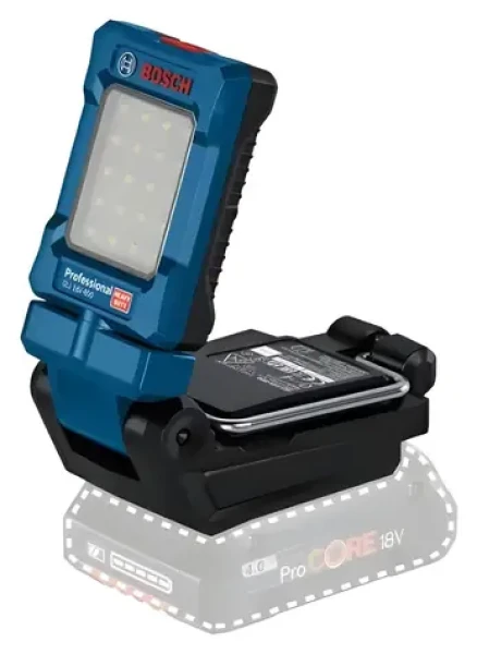 BOSCH GLI 18V-800 Professional modrá/černá / Aku svítilna / 18V / 800 lm / bez aku a nabíječky (0601443600)