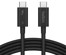 Belkin CONNECT Thunderbolt 5 / Pasivní kabel / 80 Gb/s / 240 W / 1 m (INZ005hq1MBK)