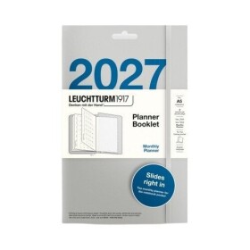 Měsíční plánovač Booklet 2027, Medium A5, anglicky