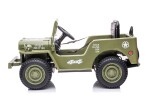 Mamido Elektrické autíčko JH-103 4x4 olivově zelené