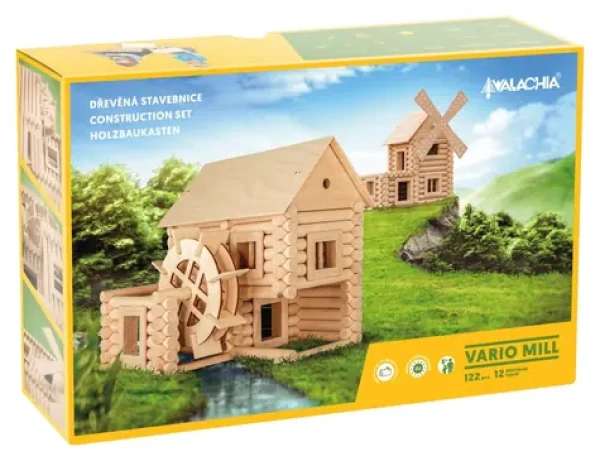 WALACHIA Dřevěná stavebnice Vario Mill