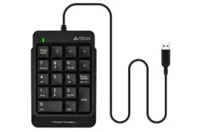 A4tech FSTYLER FK13P černá / numerická klávesnice / USB / 1.5m (FK13P)