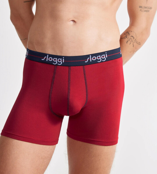 Pánské boxerky Start Short C2P box - červené M008 - SLOGGI BLUE 8