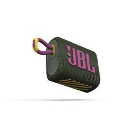 JBL GO 3 zelená / Přenosný reproduktor / Bluetooth / výdrž 5 hodin / IPX7 (JBL GO3GREEN)