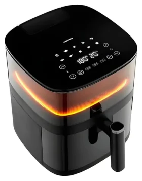 Medion Life X10 MD11780 XL černá / Horkovzdušná fritéza / 1500 W / 5 l / dotykové ovládání (50079114)