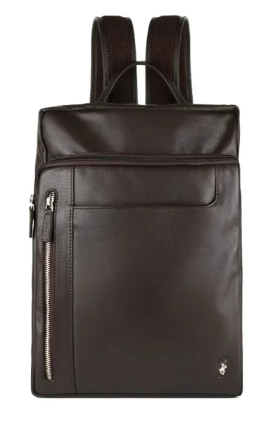 Batoh Beverly Hills polo Club Denver BH-8473-25 hnědá 15 L