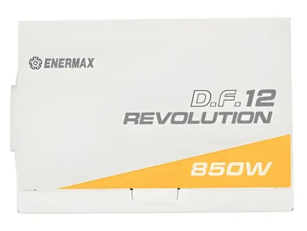 ENERMAX Revolution DF12 bílá / Zdroj / 850W / ATX 3.1 / 80PLUS Gold / Plně modulární (ETV850G-W)