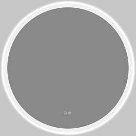 CERANO - Koupelnové LED zrcadlo Aureo - Ø 70 CER-8050BD6947