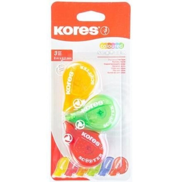 Korektor SCOOTER set 3ks 8m x 4,2 mm