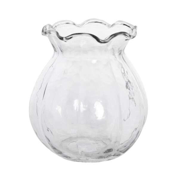 Strömshaga Skleněná váza Linnéa Clear Small, čirá barva, sklo