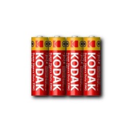 Kodak HEAVY DUTY zinco-chloridové baterie AA / 4ks / fólie (30411708)
