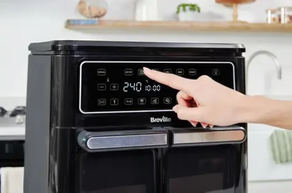 Breville VDF130X černá / Horkovzdušná fritéza / 11 l / 10 programů / 120-240 °C (VDF130X)