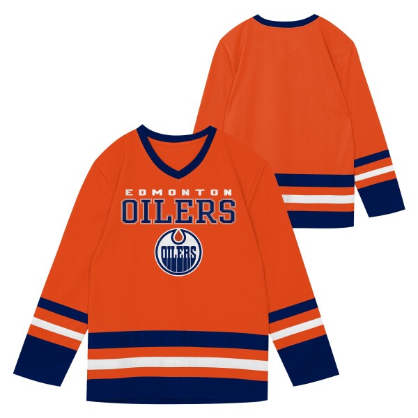 Outerstuff Dětský dres Edmonton Oilers NHL Fashion Hockey Jersey Velikost: Dětské XL (13 - 15 let)