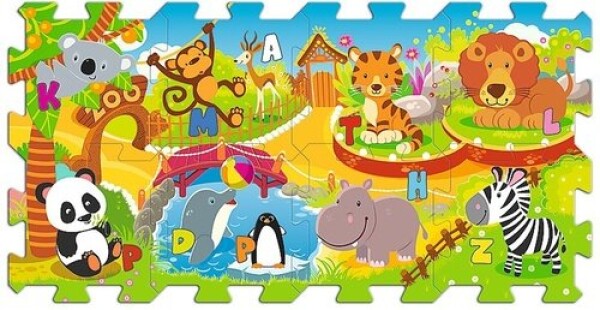 Pěnové puzzle ZOO