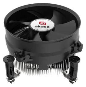 Akasa Low-Noise / Chladič CPU / pro Intel LGA1851, LGA1700 / 90mm PWM / 115W TDP (AK-CC6605EP01)