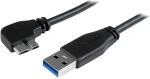 StarTech USB-A - Micro-USB B Slim kabel pravoúhlý / Kabel / USB 3.0 / 5 Gbit/s / 2 m (USB3AU2MLS)