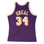 Mitchell & Ness Pánský dres Los Angeles Lakers NBA Shaq O'Neal #34 1996-97 Swingman - Fialová Velikost: S