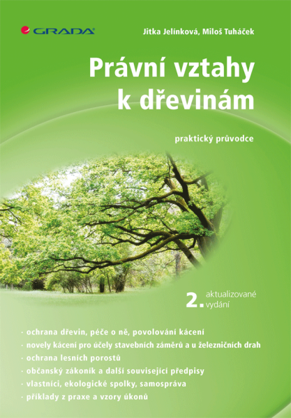 Právní vztahy k dřevinám - 2. aktualizované vydání - Miloš Tuháček, Jitka Jelínková