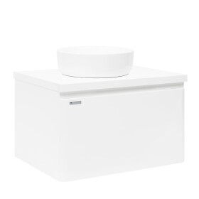 Koupelnová skříňka pod umyvadlo Naturel Ancona 80x46 cm bílá lesk ANCONA280BLD ANCONA280BLD