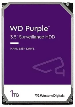 WD Purple WD11PURZ 1TB / HDD / 3.5" SATA III / 5 400 rpm / 64MB cache / 3y / pro dohledová centra (WD11PURZ)
