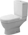 DURAVIT - Starck 3 WC kombi mísa, s WonderGliss, bílá 01260900001