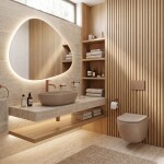 REA - Umyvadlo na desku Focus Taupe REA-U3228