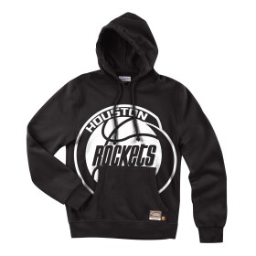 Mitchell & Ness Pánská mikina Houston Rockets NBA Black Big Face 3.0 Hoodie Velikost: S