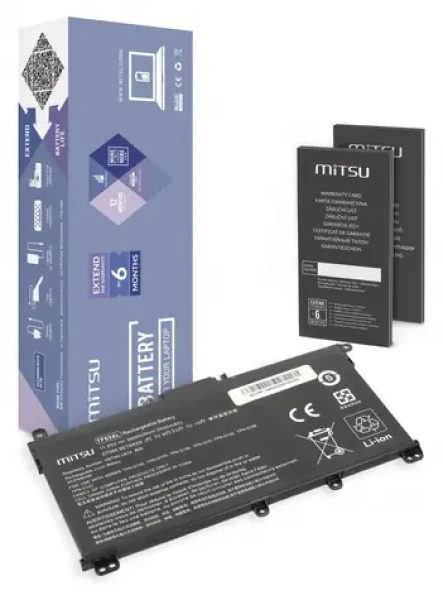 Baterie pro HP 14-BP, Pavilion 14 15 3400 mAh / Baterie pro notebook / Li-Ion / 11,55 V / 39 Wh (BC/HP-14)
