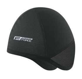 Čepice pod přilbu FORCE FREEZE zimní, černá (Barva černá, velikost L-XL)