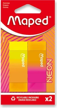 MAPED Sada dvou pryží Neon (0043/9121900)