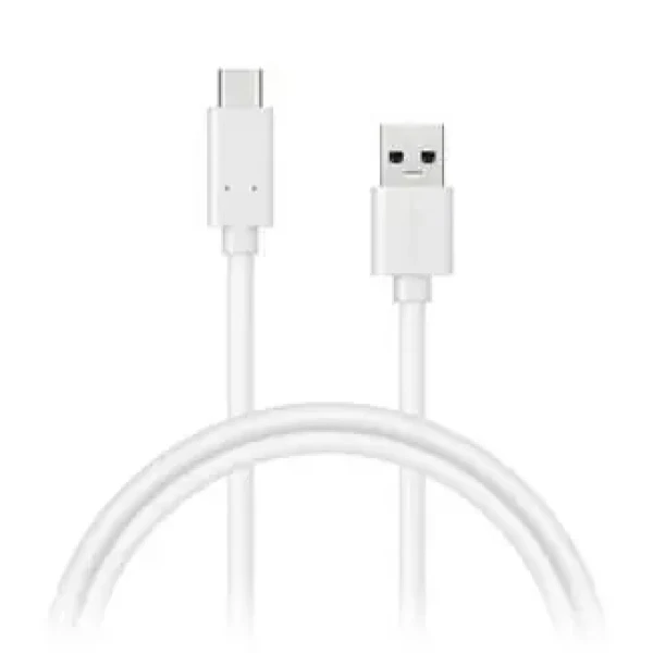 CONNECT IT Wirez USB C (Type C) - USB 0.5m bílá / tok proudu až 3A (CI-1175)