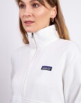 Patagonia W's Micro D 1/2 Zip Fleece P/O Birch White S