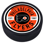 Mustang Puk Philadelphia Flyers NHL Gear Textured Puck