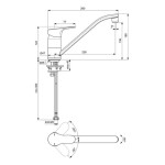 IDEAL STANDARD - Cerabase Dřezová baterie, chrom BD431AA