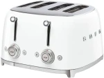 SMEG TSF03WHEU bílá / Topinkovač / 2000 W / 4 sloty / 4 topinky / 6 stupňů opečení (TSF03WHEU)
