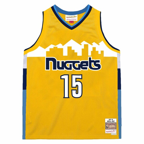Mitchell & Ness Pánský dres Denver Nuggets NBA Nikola Jokić #15 2017 Swingman Velikost: 2XL