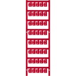 Weidmüller 1813150000 SFC 0/12 NEUTRAL RT ochranný štítek Druh montáže: přichycení sponami Potisknutelná plocha: 4.10 x 12 mm červená Počet markerů: 200 200 ks