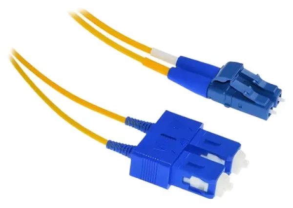 XtendLan FO patch LC-SC 2m / Optický patch kabel / 9/125 duplex / G.657.A1 ultraflexibilní / LS0H / 2 mm (FOP-LCSC-D-2-9-A1)