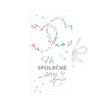 Nekupto Dárková obálka s kartičkou na peníze na společné sny