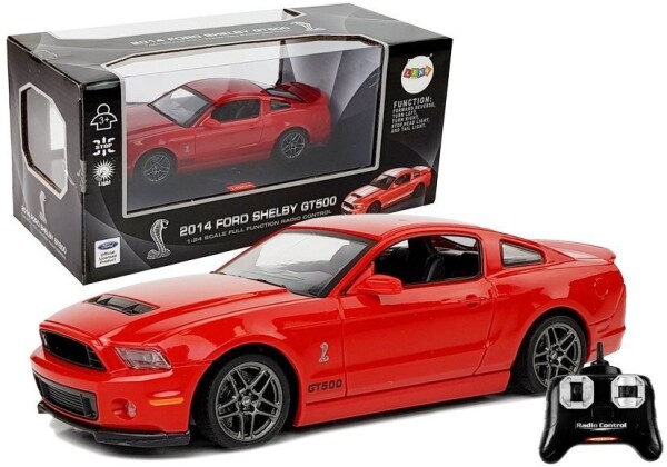 Mamido Auto na dálkové ovládání R/C Ford Shelby GT500 červené