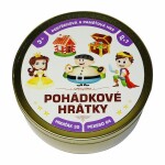 Pohádkové hrátky 2v1, společenská hra v plechové krabičce