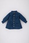 DEFACTO Baby Girl Long Sleeve Jean Dress